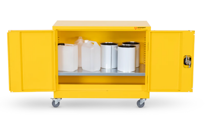 Armorgard Hazardous Mobile Cupboard 900x465x810