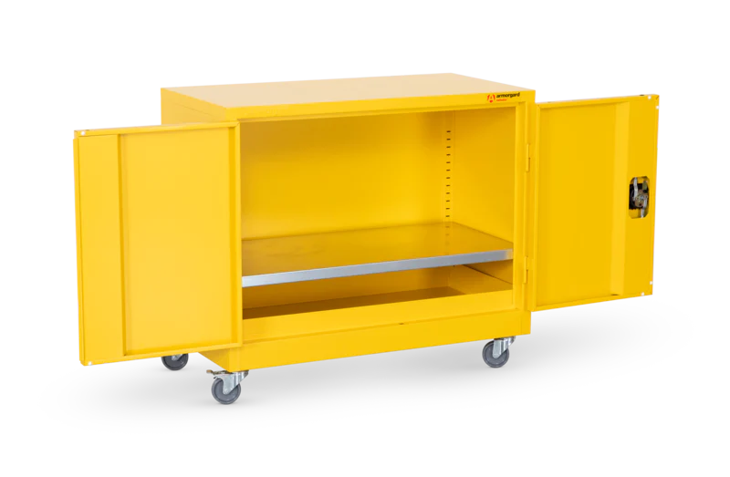 Armorgard Hazardous Mobile Cupboard 900x465x810