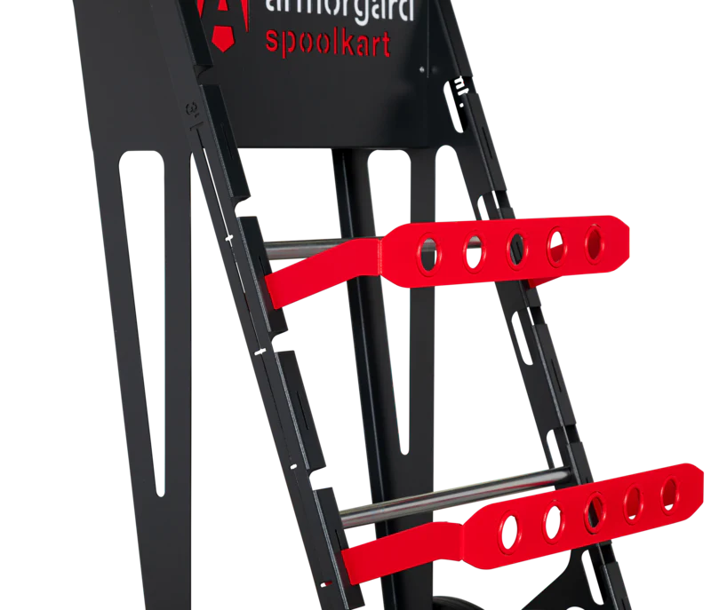 Armorgard Spoolkart, Sturdy mobile kart for dispensing multiple cable spools 740x840x1365