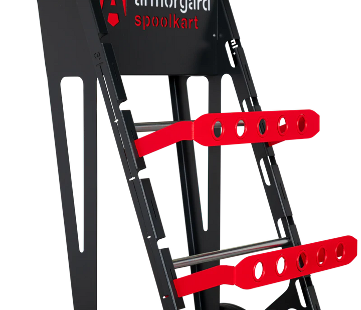 Armorgard Spoolkart, Sturdy mobile kart for dispensing multiple cable spools 740x840x1365