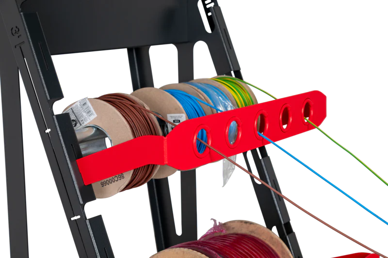 Armorgard Spoolkart, Sturdy mobile kart for dispensing multiple cable spools 740x840x1365