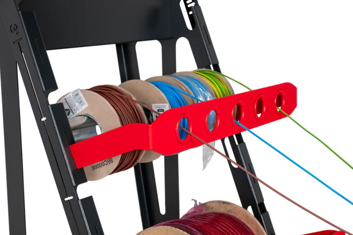 Armorgard Spoolkart, Sturdy mobile kart for dispensing multiple cable spools 740x840x1365