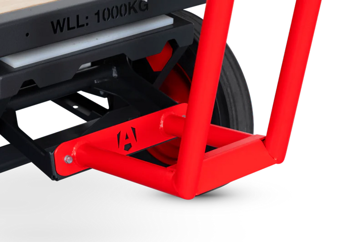 Armorgard TurnTableTruck TT1 flat-bed mobile trolley with brake 700x1575x460