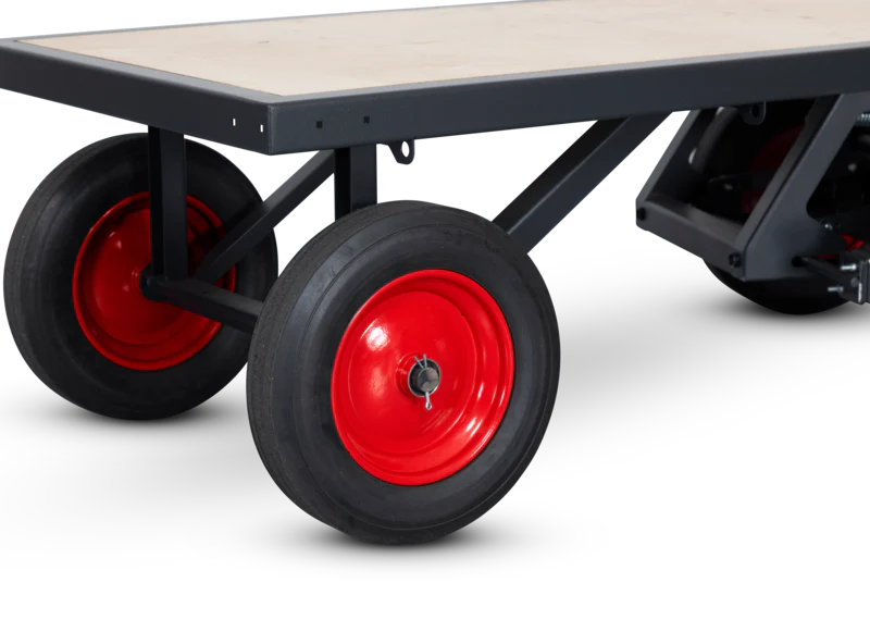 Armorgard TurnTableTruck TT1 flat-bed mobile trolley with brake 700x1575x460