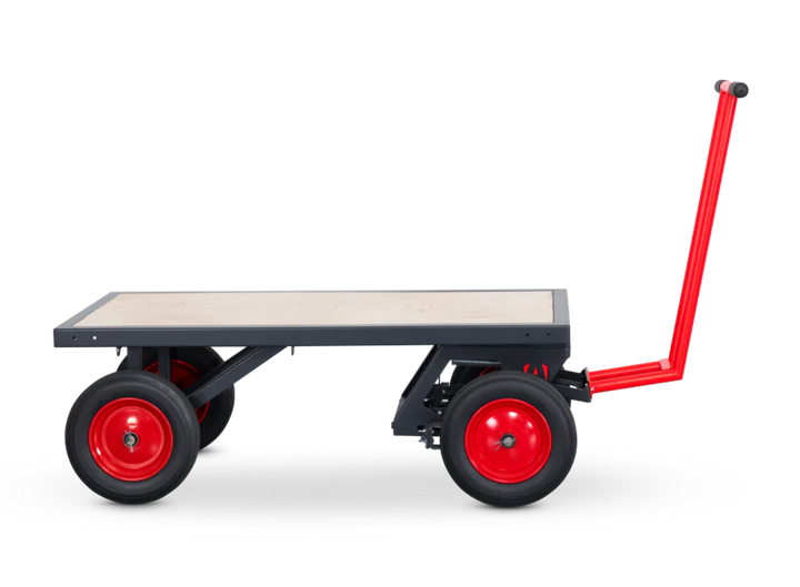 Armorgard TurnTableTruck TT1 flat-bed mobile trolley with brake 700x1575x460
