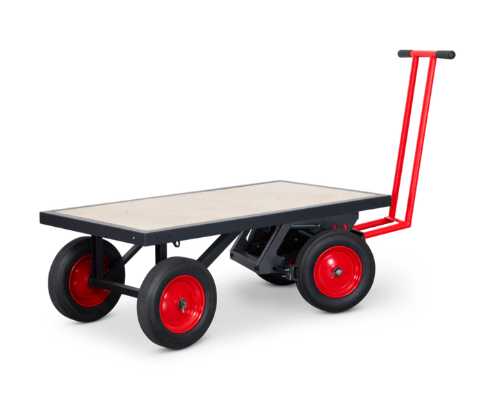 Armorgard TurnTableTruck TT1 flat-bed mobile trolley with brake 700x1575x460