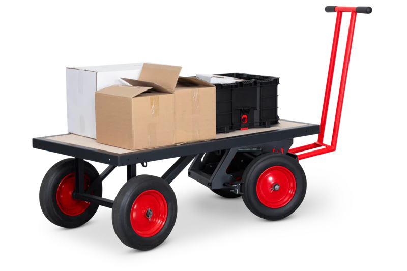 Armorgard Turntable Truck, robust large trolley for moving materials 2500x470