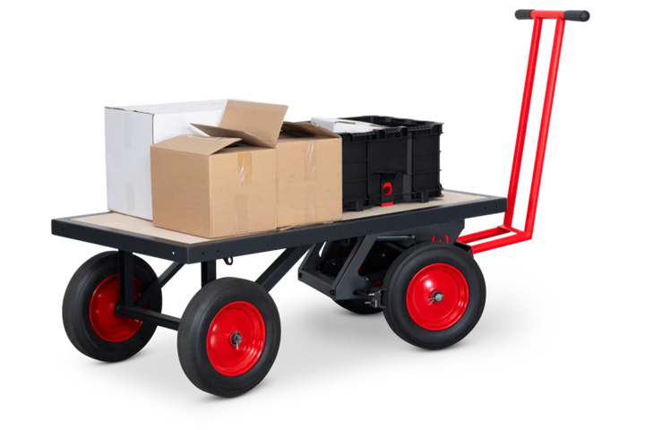 Armorgard Turntable Truck, robust large trolley for moving materials 2500x470