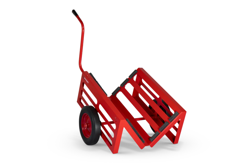 Armorgard V-Kart, heavy-duty mobile trolley c/w handle 1230x835x900
