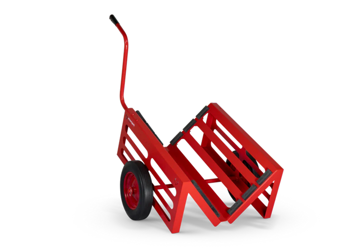 Armorgard V-Kart, heavy-duty mobile trolley c/w handle 1230x835x900