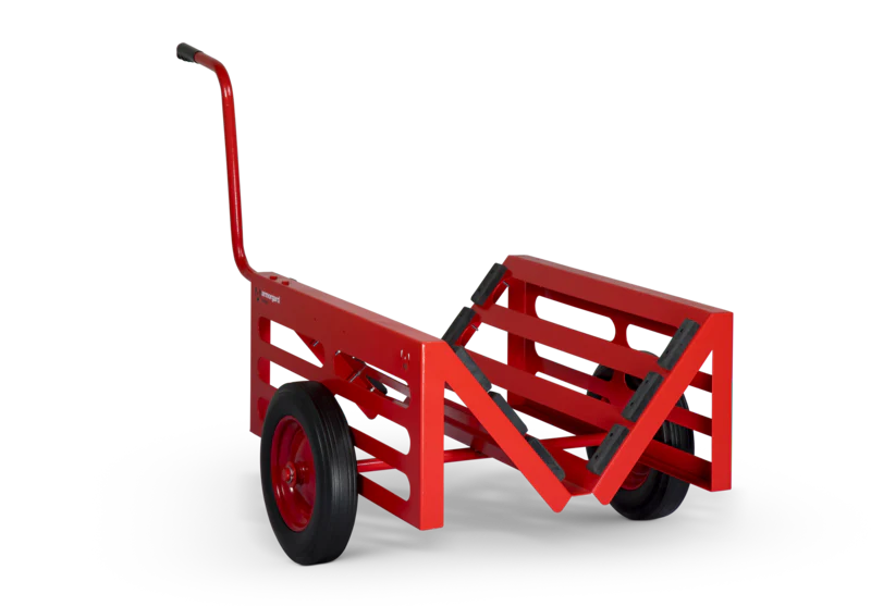 Armorgard V-Kart, heavy-duty mobile trolley c/w handle 1230x835x900