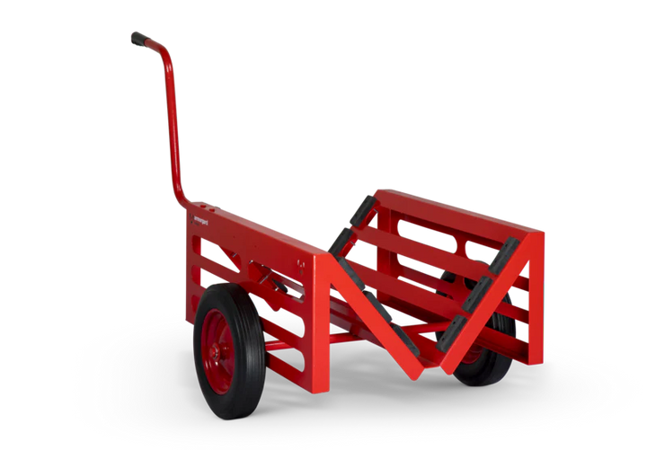 Armorgard V-Kart, heavy-duty mobile trolley c/w handle 1230x835x900