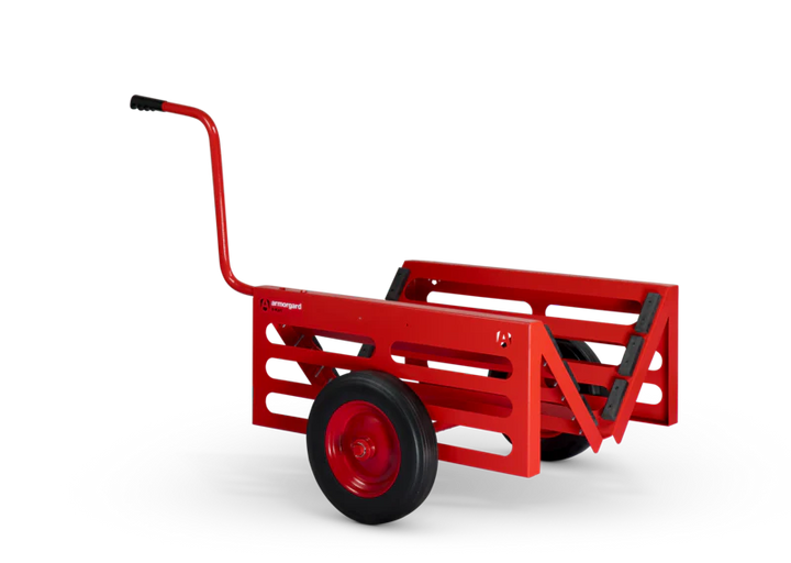 Armorgard V-Kart, heavy-duty mobile trolley c/w handle 1230x835x900