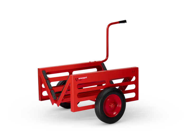 Armorgard V-Kart, heavy-duty mobile trolley c/w handle 1230x835x900