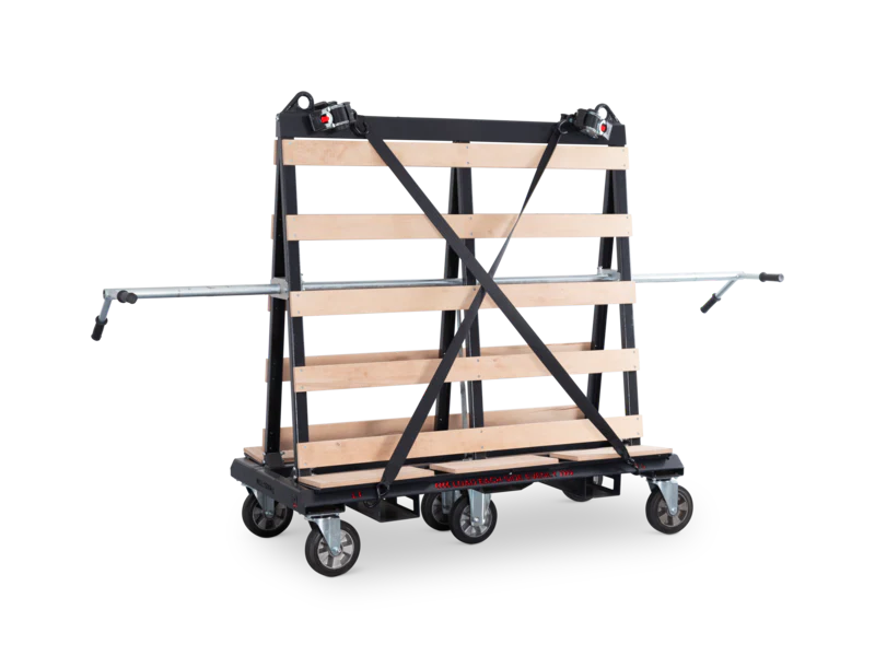 Armorgard LoadAll LA1500-PRO A-Frame trolley with brake 2015x755x1710