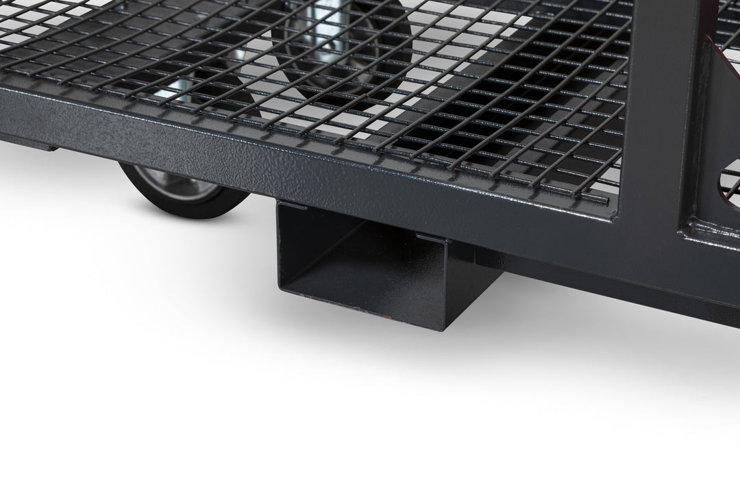Armorgard Mobile rack for ducting 1830x1150x670 complete with  branded curtains