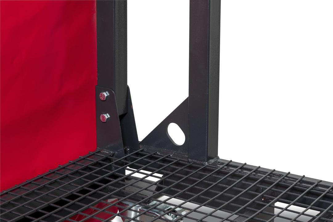 Armorgard Mobile rack for ducting 1830x1150x670 complete with  branded curtains