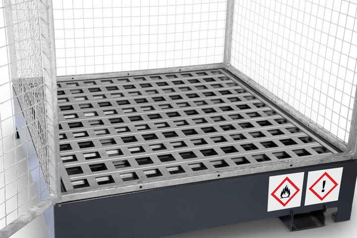 Armorgard DrumCage COSHH Compliant Storage Unit for liquids, gases and solids