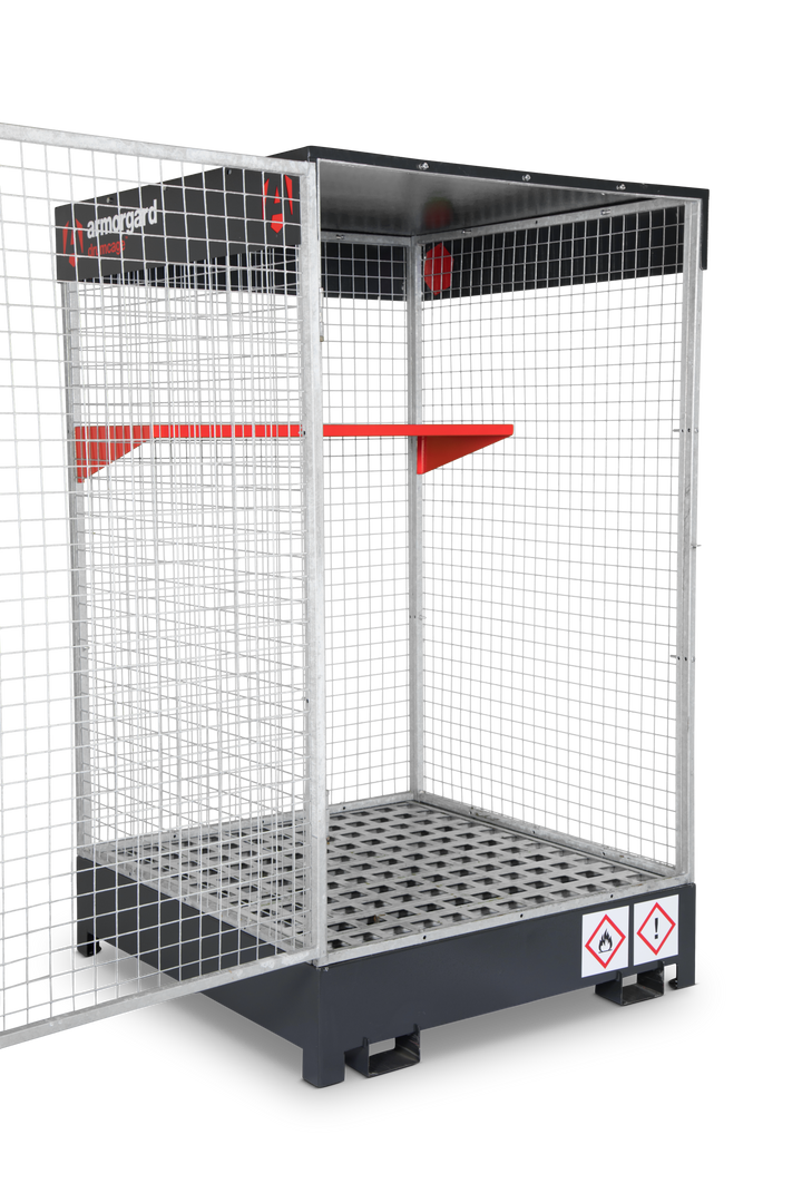 Armorgard DrumCage COSHH Compliant Storage Unit for liquids, gases and solids