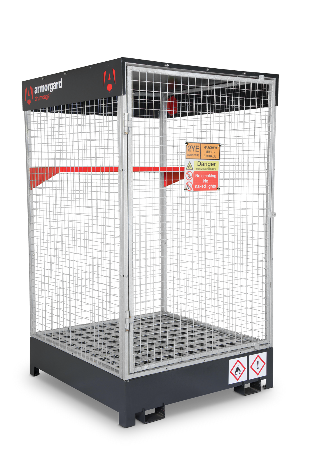 Armorgard DrumCage COSHH Compliant Storage Unit for liquids, gases and solids