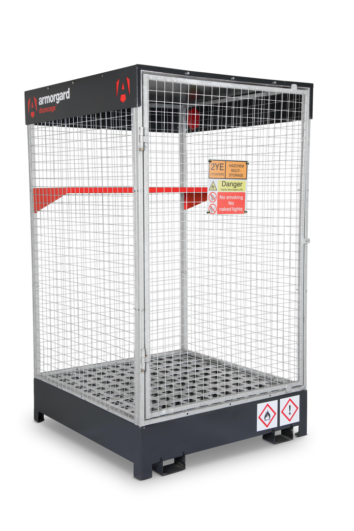 Armorgard DrumCage COSHH Compliant Storage Unit for liquids, gases and solids