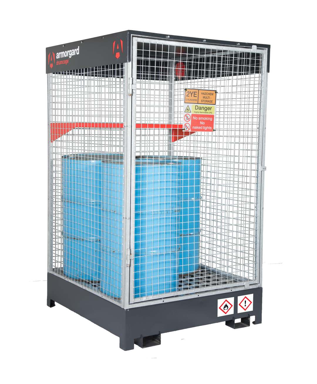 Armorgard DrumCage COSHH Compliant Storage Unit for liquids, gases and solids
