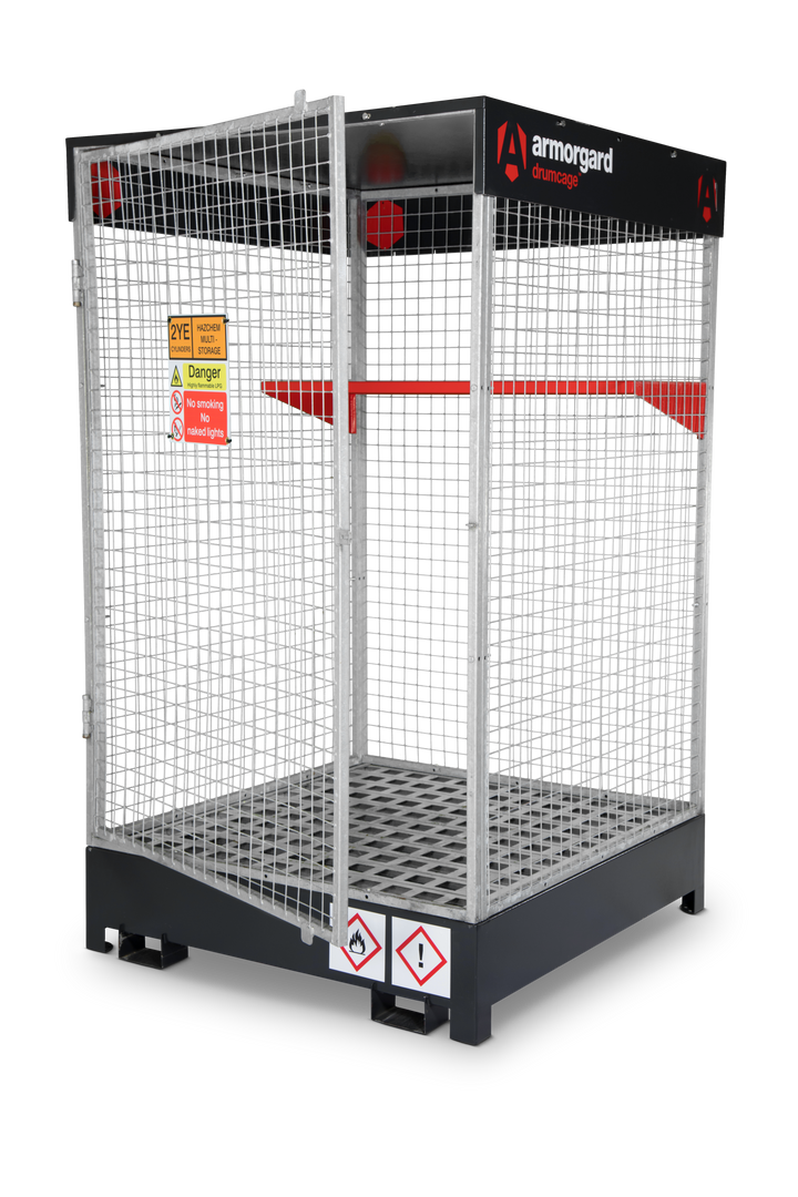 Armorgard DrumCage COSHH Compliant Storage Unit for liquids, gases and solids