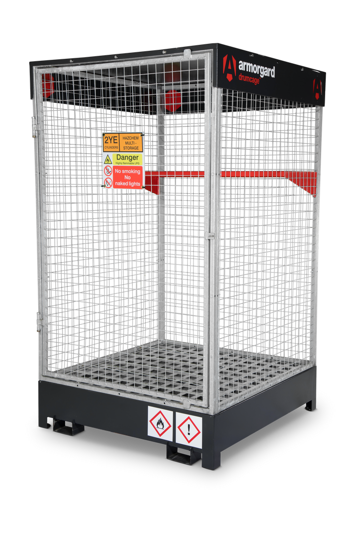 Armorgard DrumCage COSHH Compliant Storage Unit for liquids, gases and solids