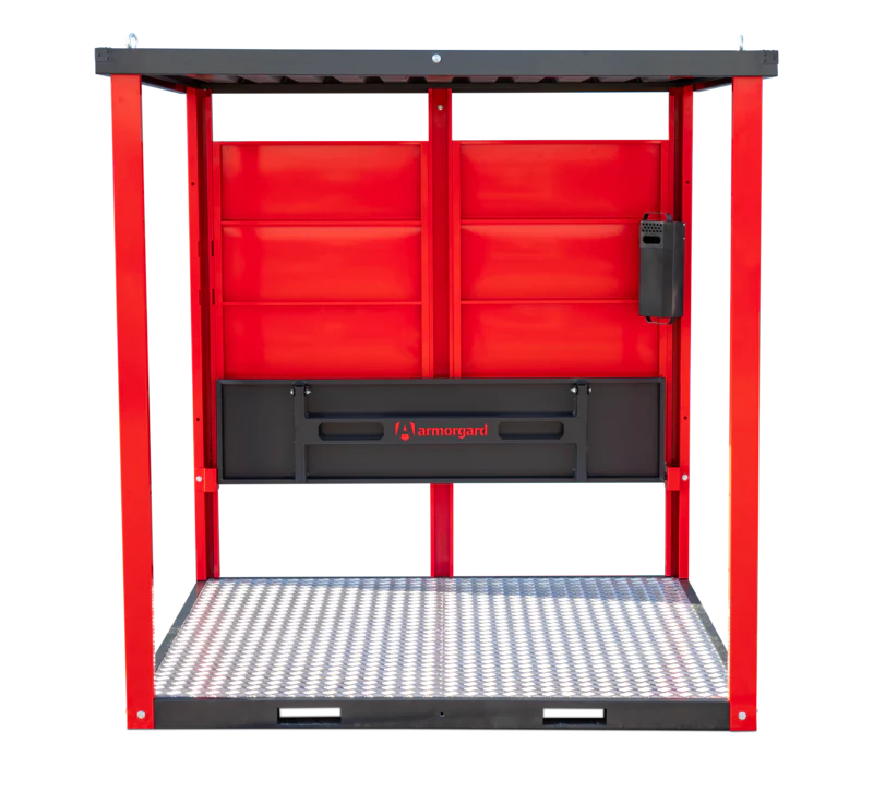 Armorgard Flat Packed smoking / vaping shelter, with bench
