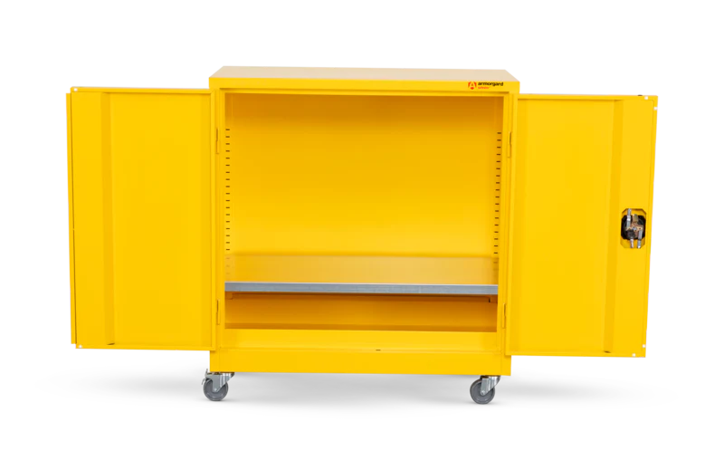 Armorgard Hazardous Mobile Cupboard 900x465x1010