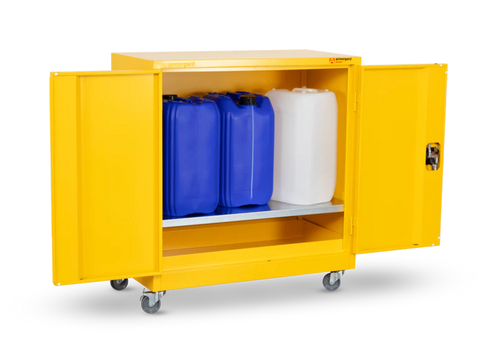Armorgard Hazardous Mobile Cupboard 900x465x1010
