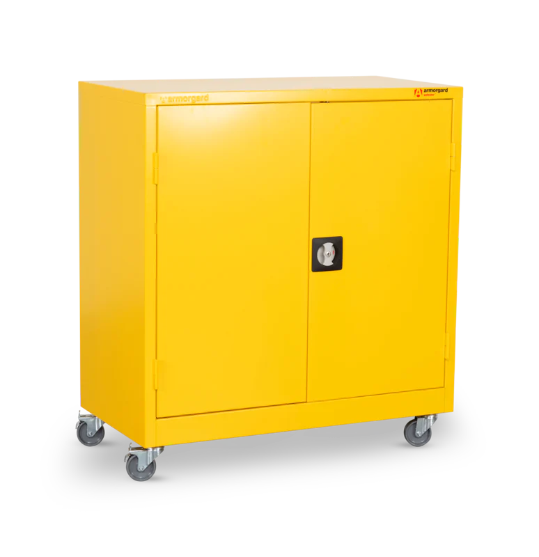 Armorgard Hazardous Mobile Cupboard 900x465x1010