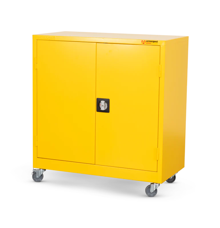 Armorgard Hazardous Mobile Cupboard 900x465x1010