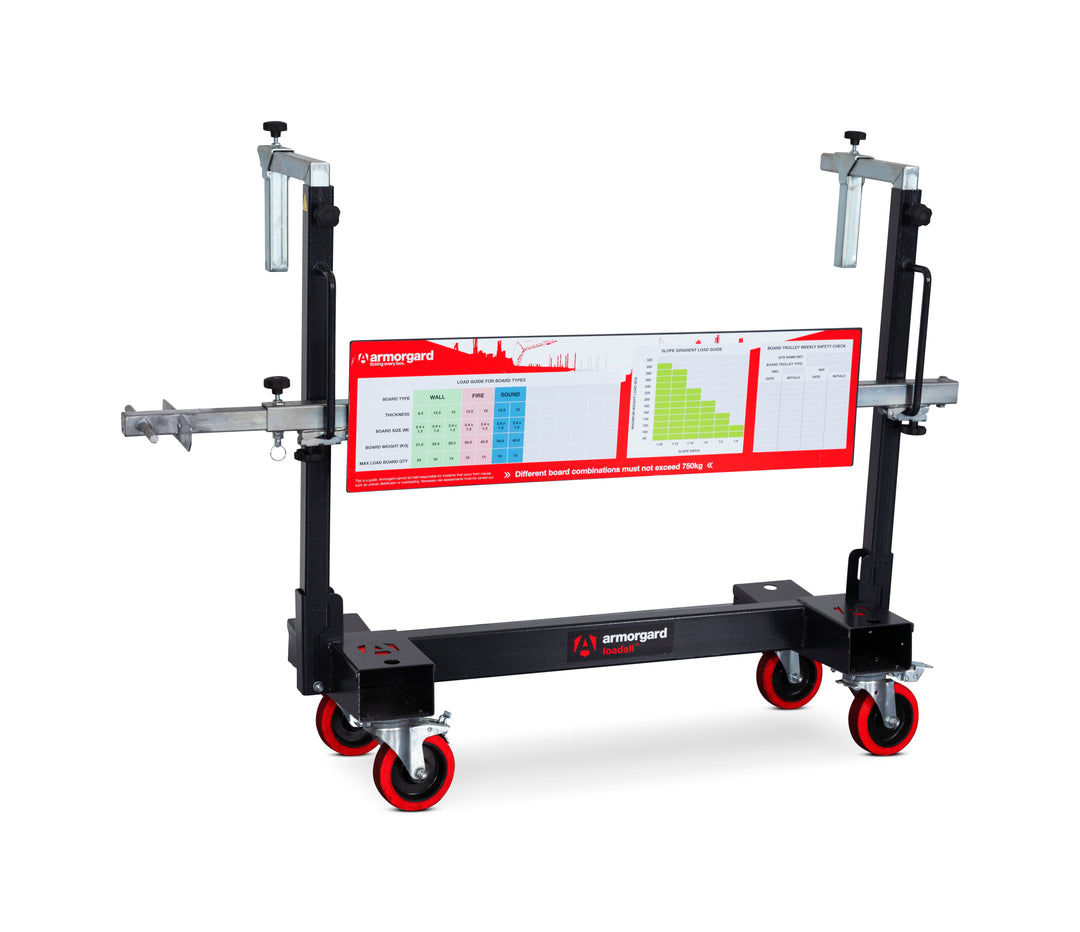 Armorgard Loadall 750kg Board Trolley PRO Trolley & Handle & clamp kit