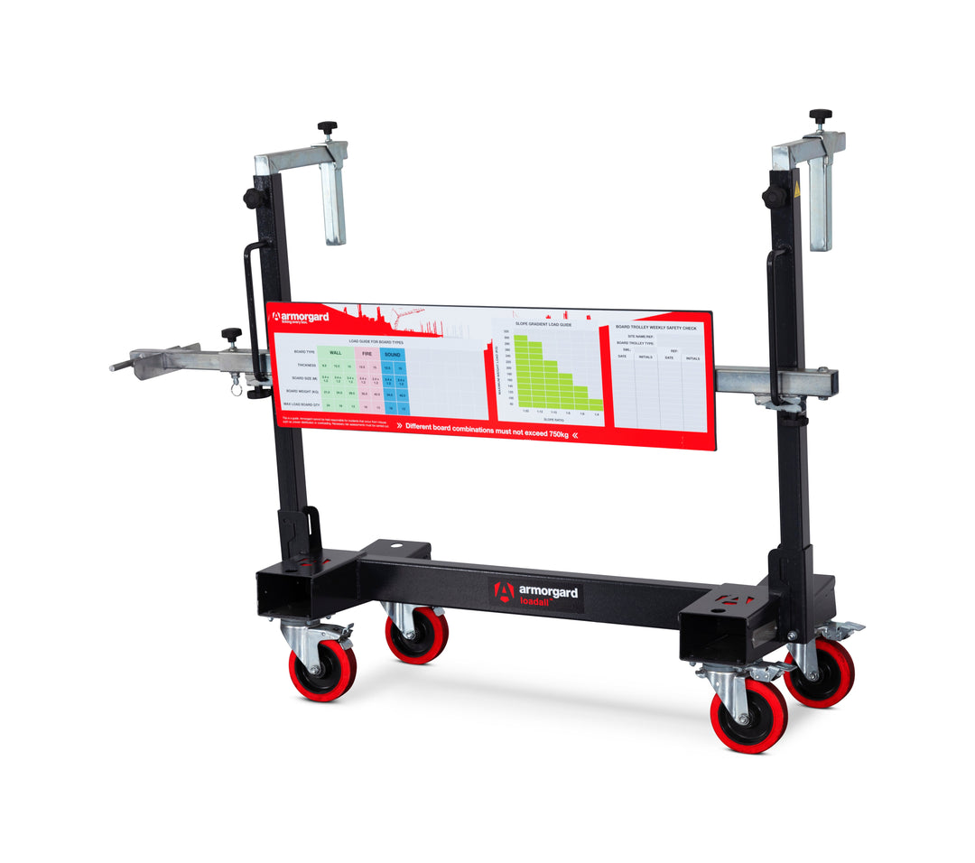 Armorgard Loadall 750kg Board Trolley PRO Trolley & Handle & clamp kit