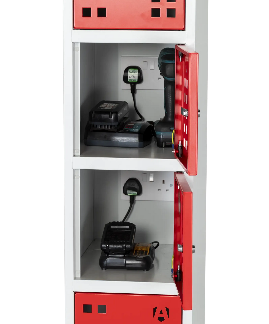 Armorgard Powerstation 6 Door Battery Charging Unit 300x450x1800