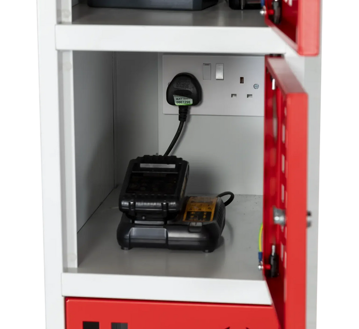 Armorgard Powerstation 6 Door Battery Charging Unit 300x450x1800