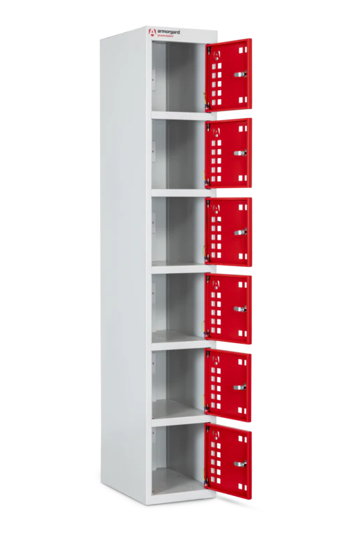 Armorgard Powerstation 6 Door Battery Charging Unit 300x450x1800