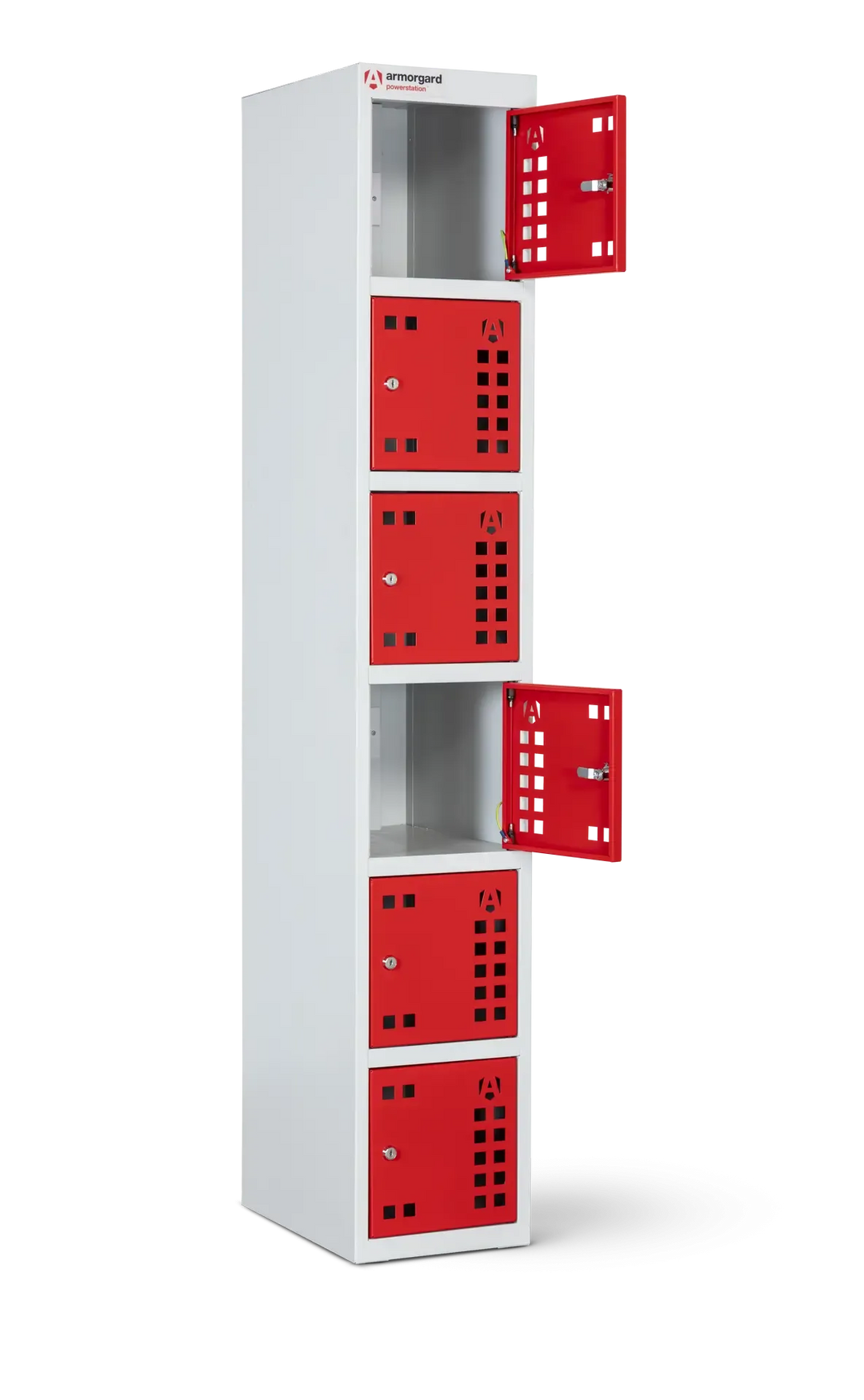 Armorgard Powerstation 6 Door Battery Charging Unit 300x450x1800