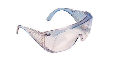 Weldability Sif Clear Visitor Overspecs – Durable Safety Glasses for Industrial Use – Fits Over Prescription Glasses – CE Approved, Pack of 10