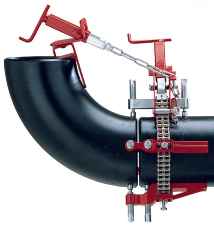 PIPE CHAIN CLAMP 6-20IN MS