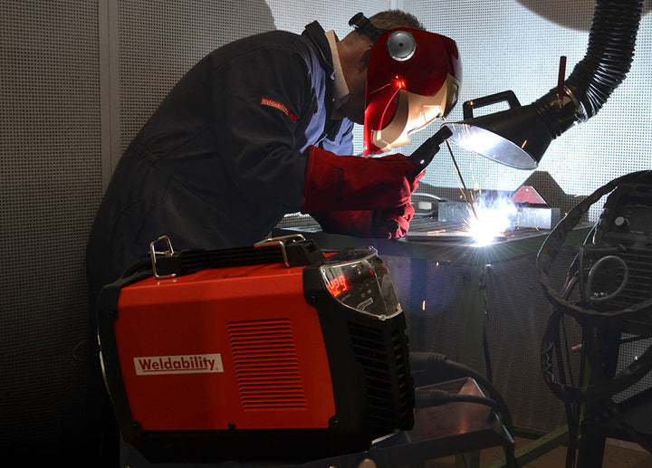 Weldability SIF 160A Dual-Voltage MMA Inverter Welder, Pack of 1