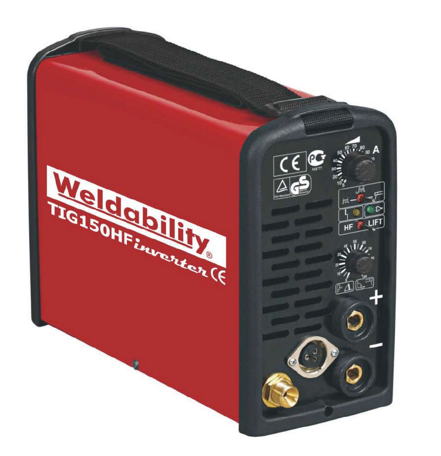 Weldability SIF TIG 150 DC HF Inverter Welder – 230V, 130A, Pack of 1